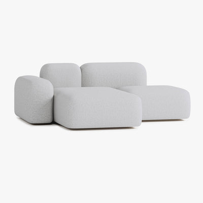 Max Sofa, Composition A18, 2 Seats, Left Chaise, Upholstery S1