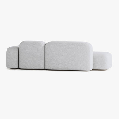 Sofa Max, Zusammenstellung A18, 3-Sitzer, Chaiselongue rechts, Bezug S1