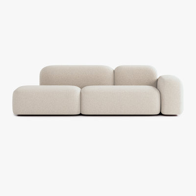Max Sofa, Composition A19, 3 Seats, Right Armrest, Upholstery E2