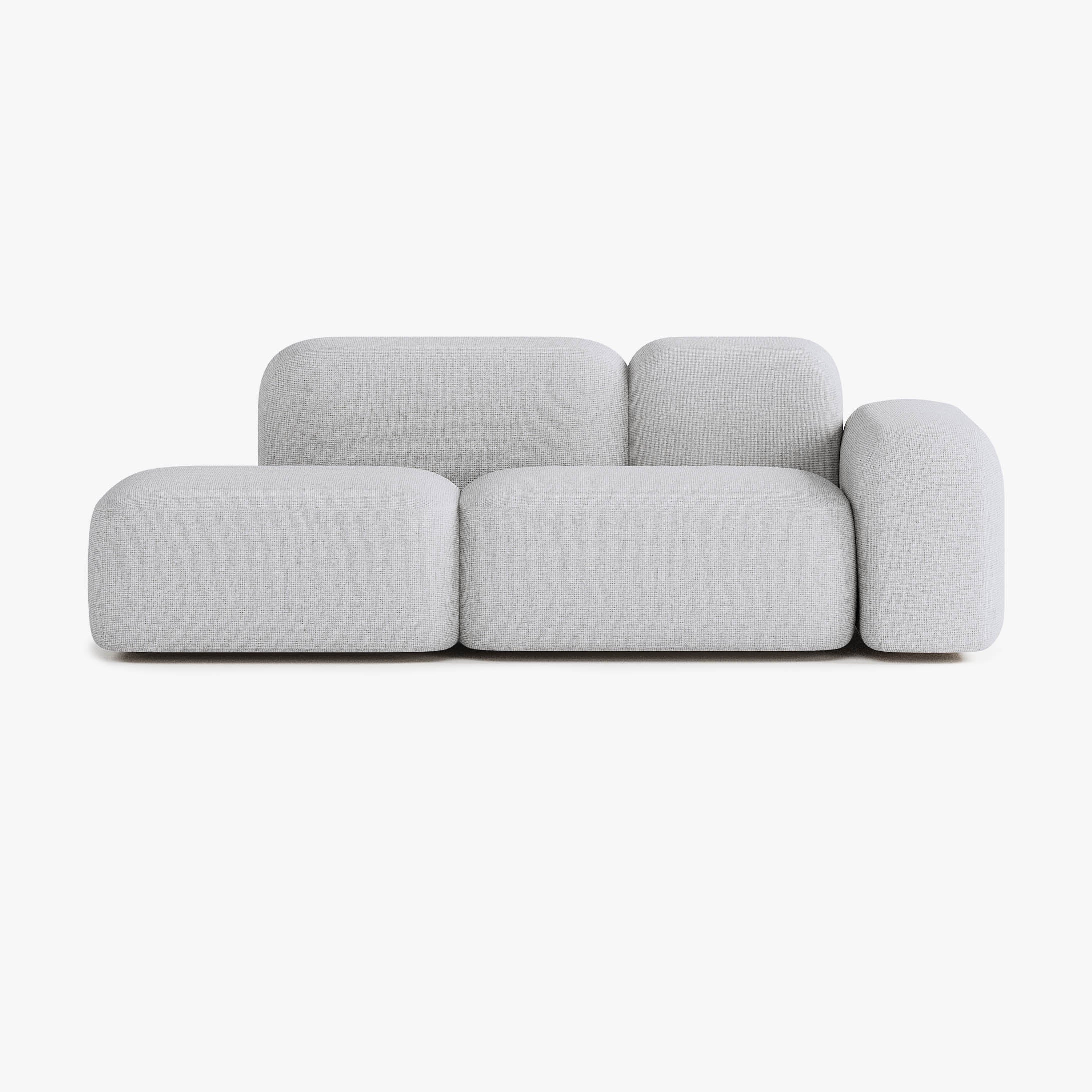 Max Sofa, Composition A19, 2 Seater, Right Armrest, S1 Upholstery