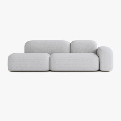 Max Sofa, Composition A19, 3 Seats, Right Armrest, Upholstery S1