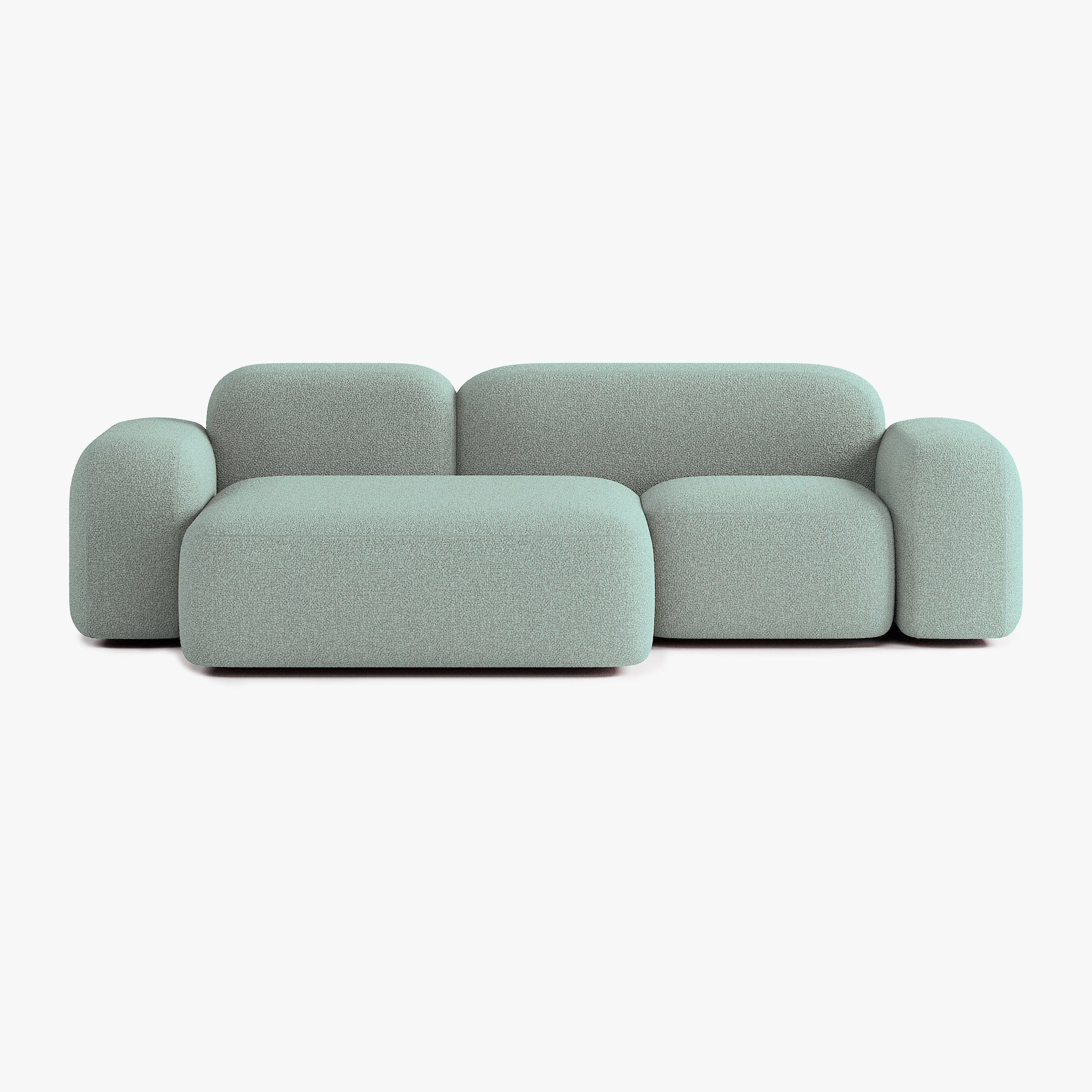 Max Sofa, Composition A20, 3 Seater, Left Peninsula, E13 Upholstery