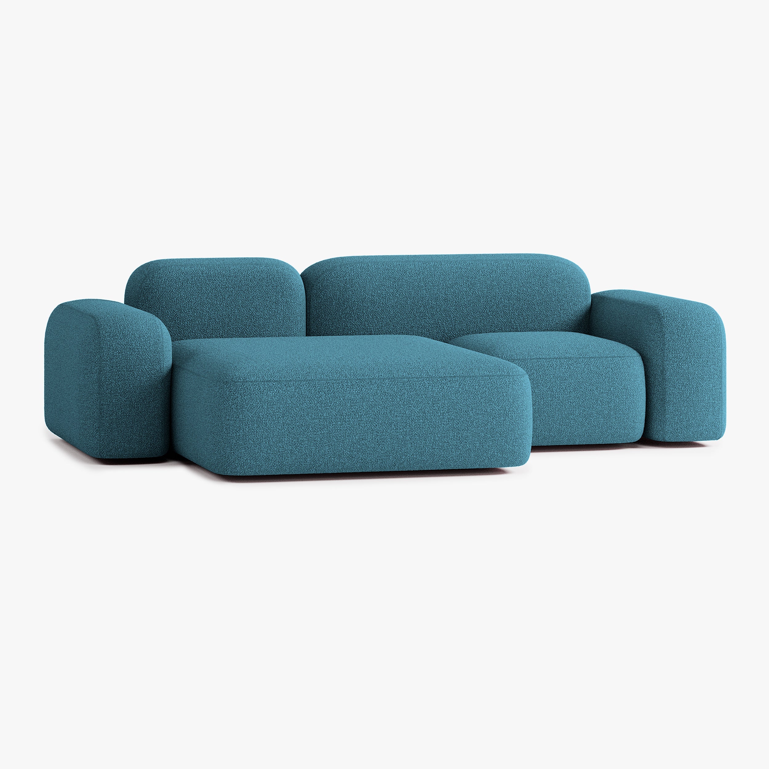 Max Sofa, Composition A20, 3 Seats, Left Chaise, Upholstery E14