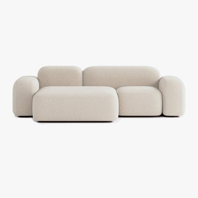 Max Sofa, Composition A20, 3 Seats, Left Chaise, Upholstery E2