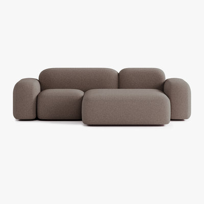 Max Sofa, Composition A20, 3 Seats, Right Chaise, Upholstery E5