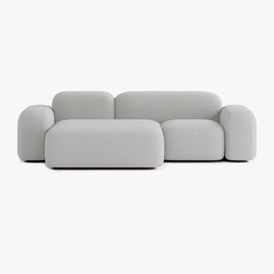 Max Sofa, Composition A20, 3 Seats, Left Chaise, Upholstery E7