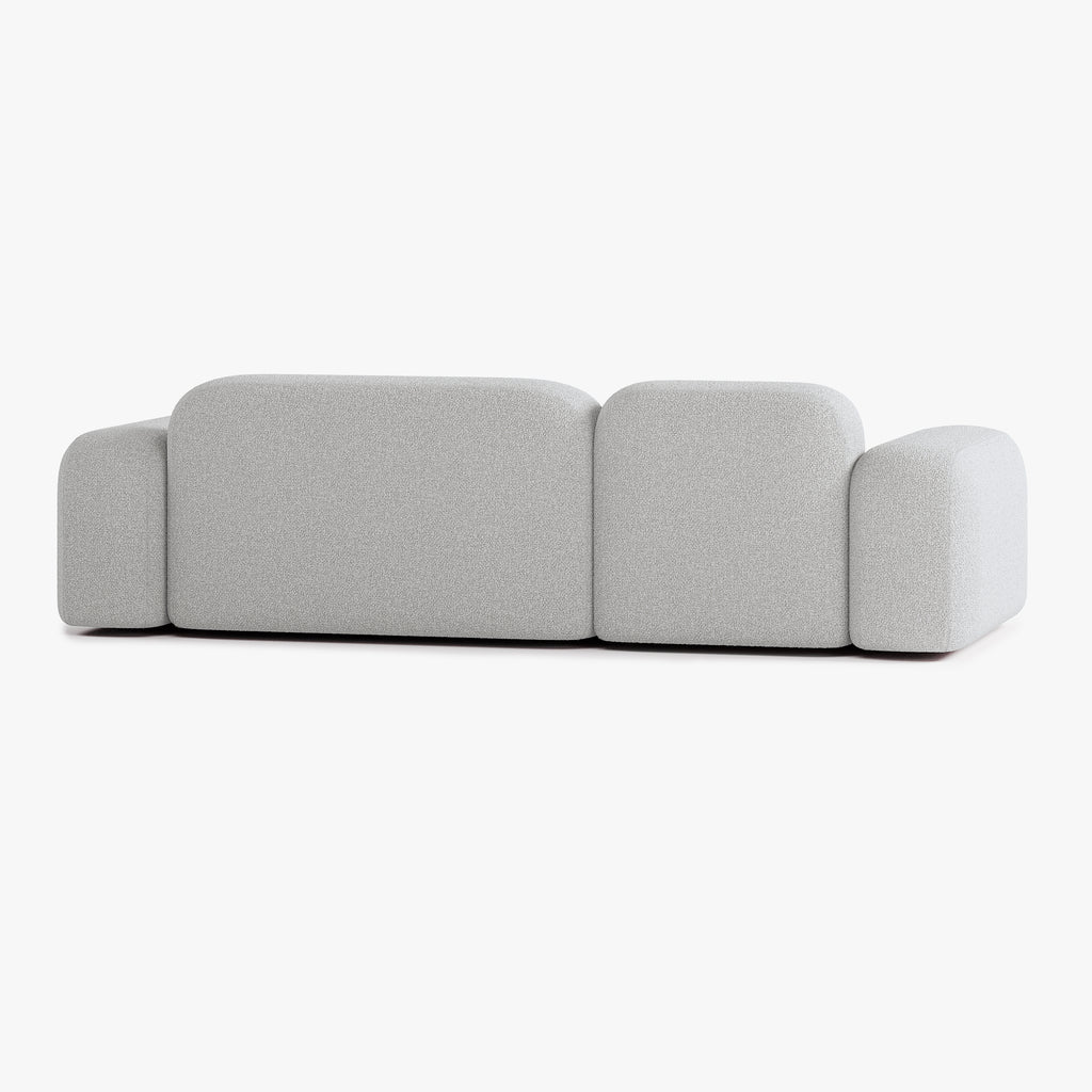 Max Sofa, Composition A20, 3 Seats, Left Chaise, Upholstery E7