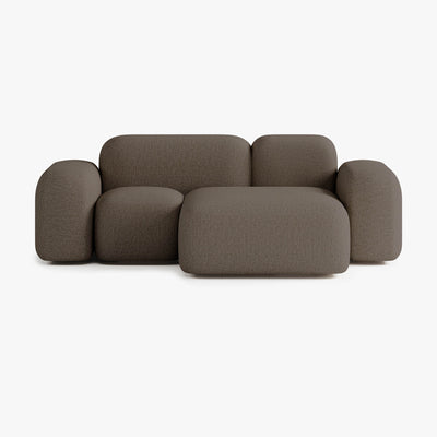 Max Sofa, Composition A20, 2 Seats, Right Chaise, Upholstery S10