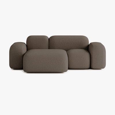 Max Sofa, Composition A20, 2 Seats, Left Chaise, Upholstery S10