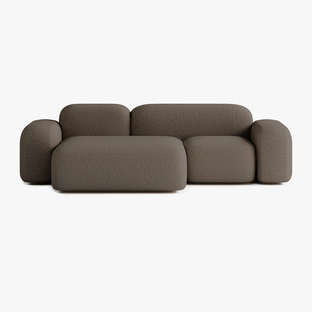 Max Sofa, Composition A20, 3 Seats, Left Chaise, Upholstery S10
