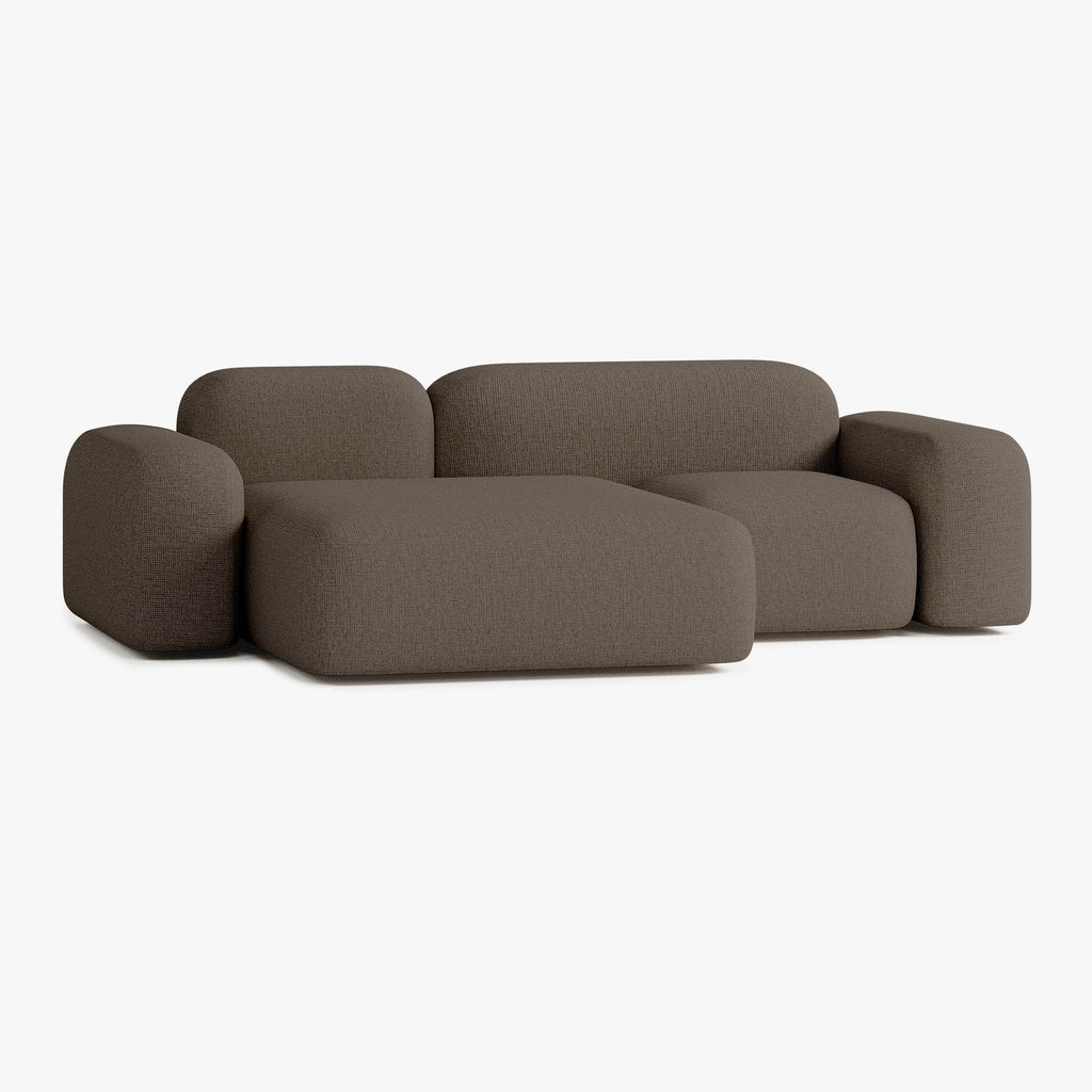 Max Sofa, Composition A20, 3 Seats, Left Chaise, Upholstery S10