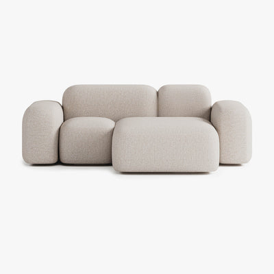 Max Sofa, Composition A20, 2 Seats, Right Chaise, Upholstery S12