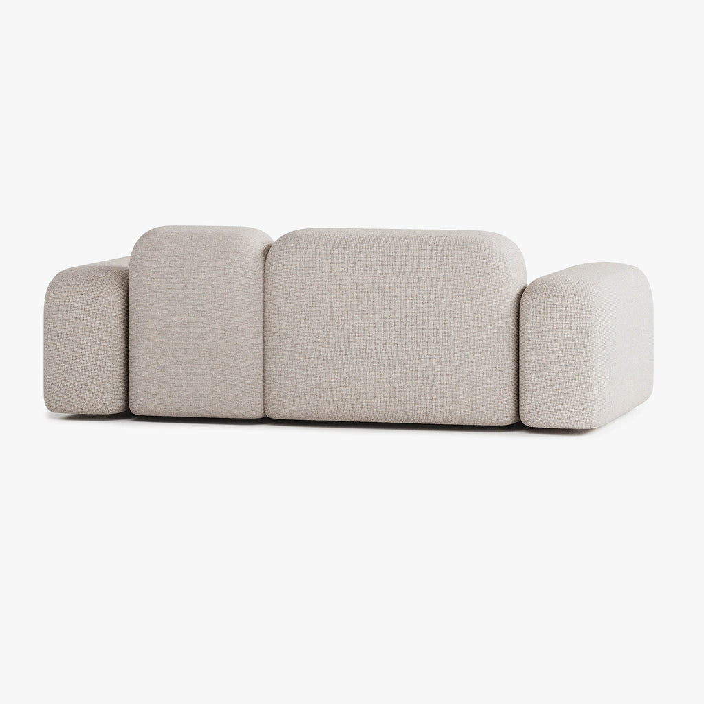 Max Sofa, Composition A20, 2 Seats, Right Chaise, Upholstery S12
