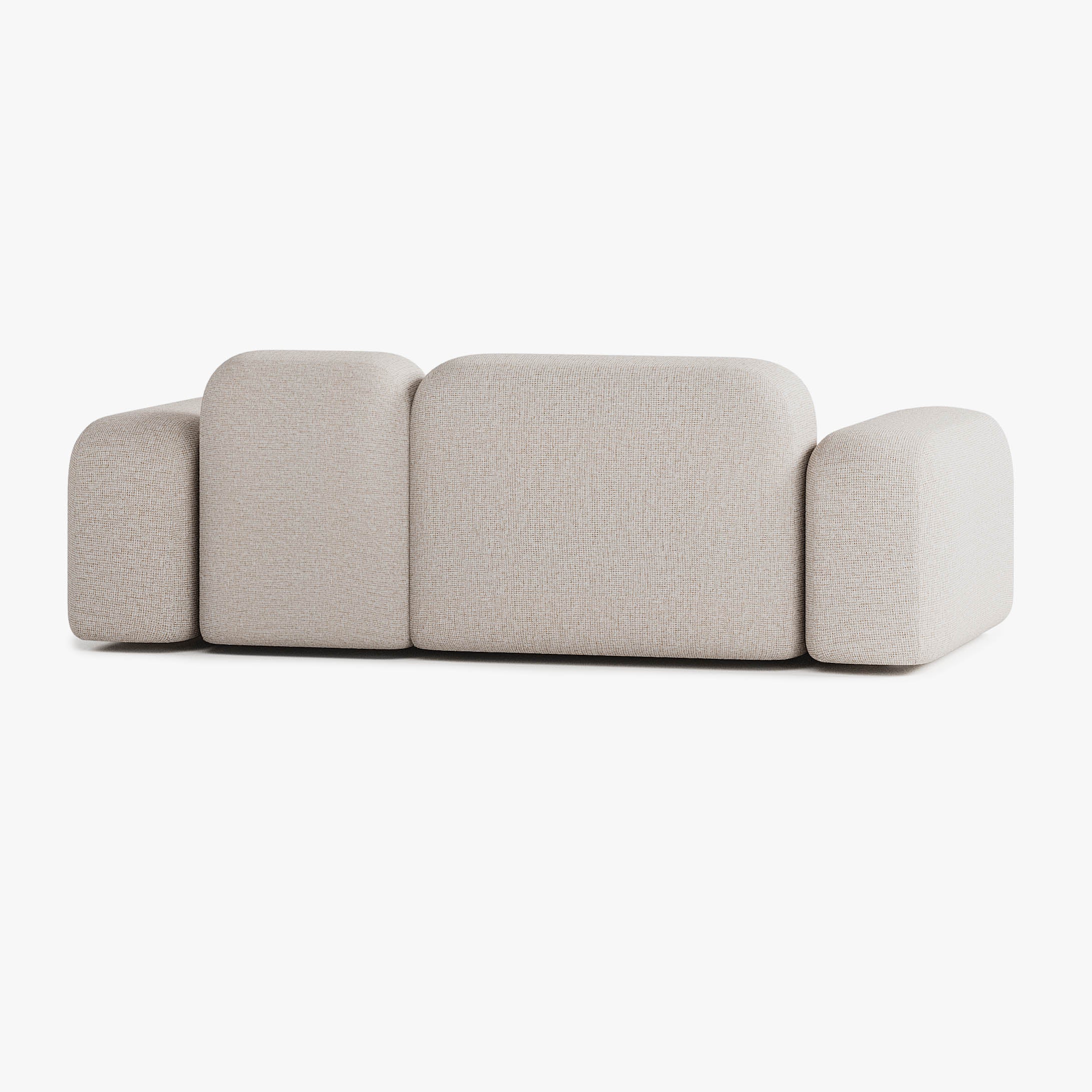 Max Sofa, Composition A20, 2 Seats, Right Chaise, Upholstery S12