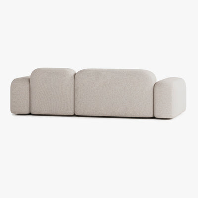 Sofa Max, Zusammenstellung A20, 3-Sitzer, Recamiere rechts, Bezug S12