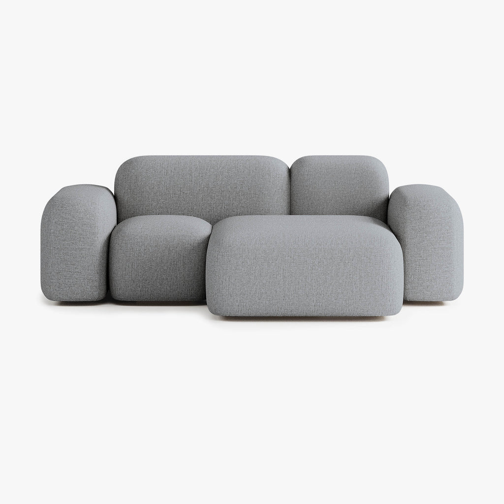 Max Sofa, Composition A20, 2 Seats, Right Chaise, Upholstery S13