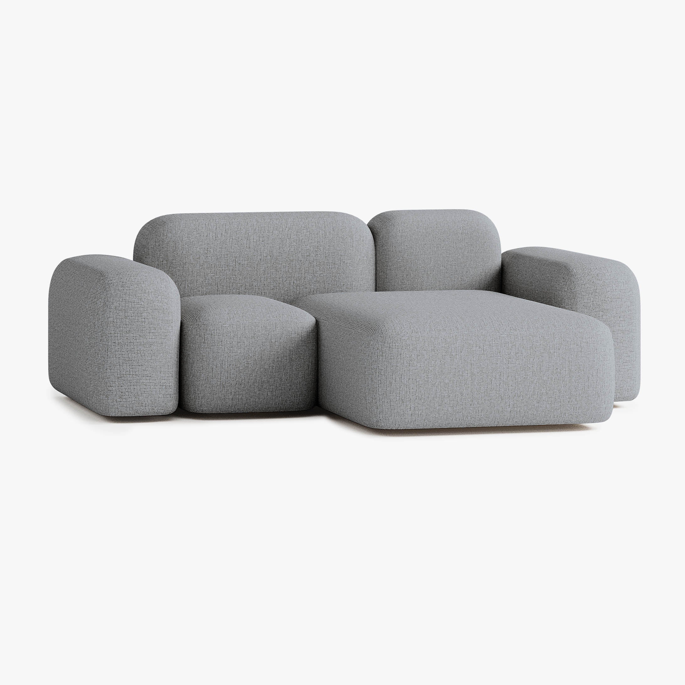 Max Sofa, Composition A20, 2 Seats, Right Chaise, Upholstery S13