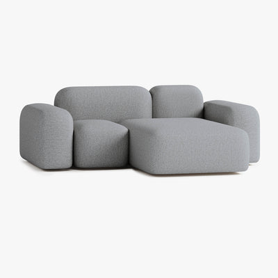 Max Sofa, Composition A20, 2 Seats, Right Chaise, Upholstery S13