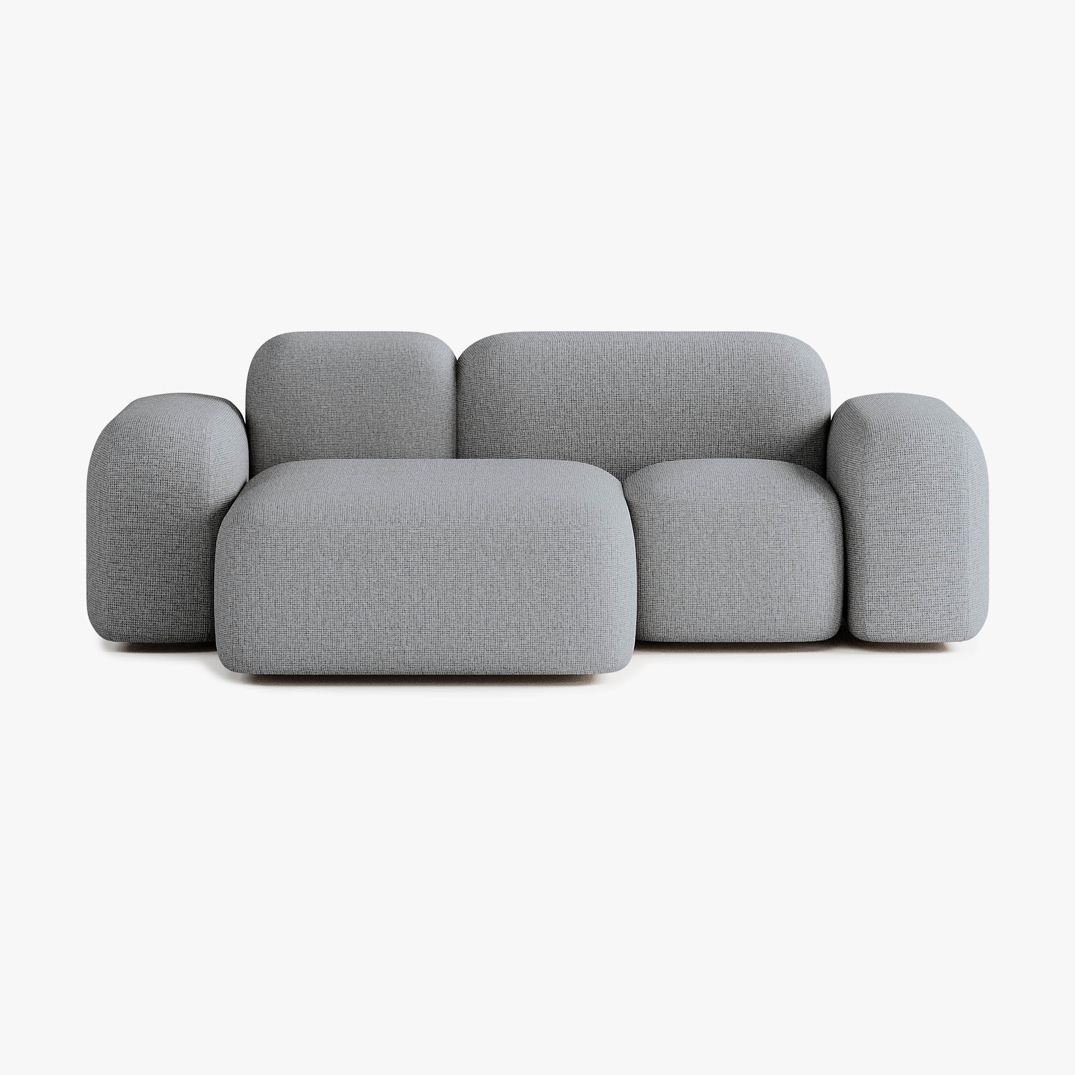 Max Sofa, Composition A20, 2 Seats, Left Chaise, Upholstery S13