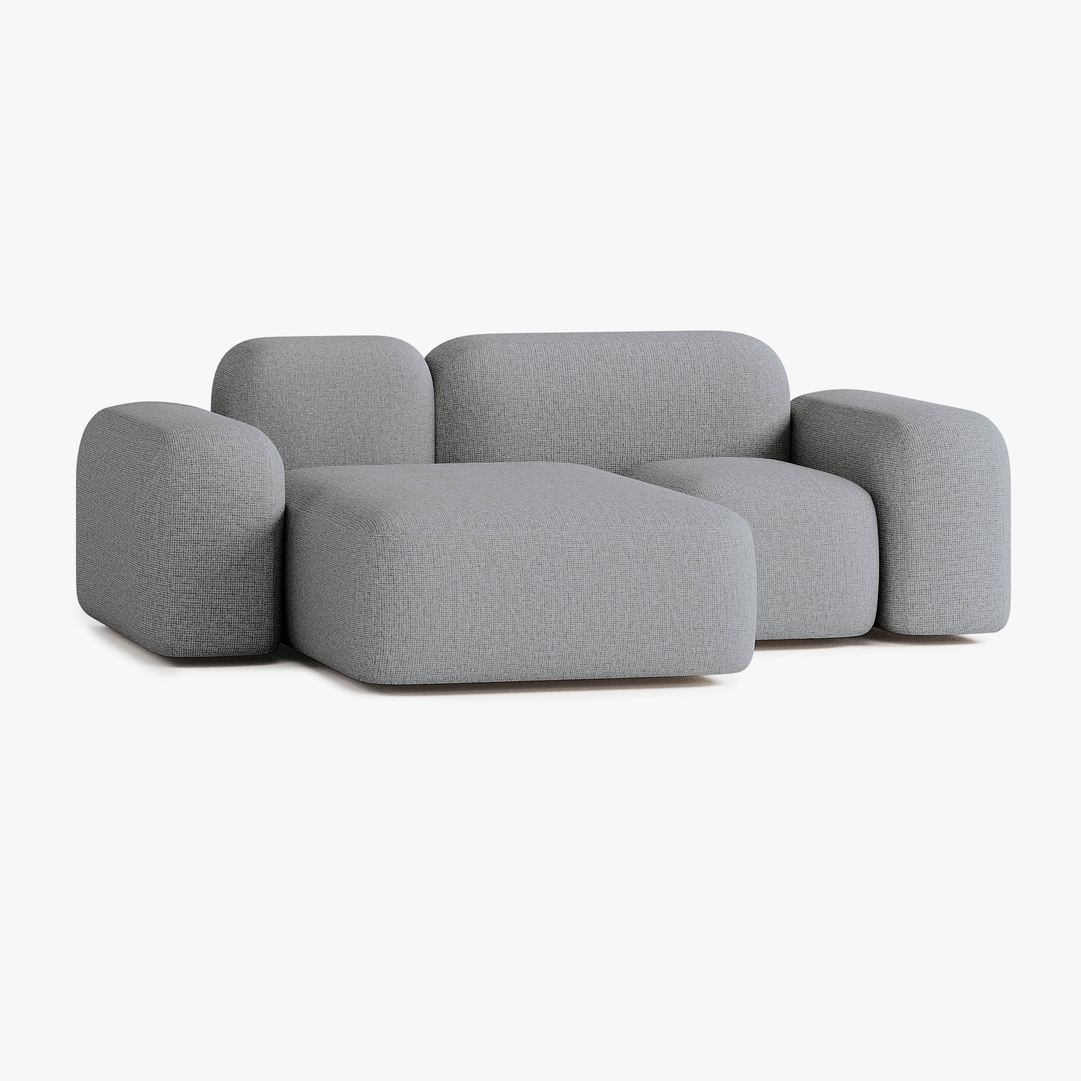 Max Sofa, Composition A20, 2 Seats, Left Chaise, Upholstery S13