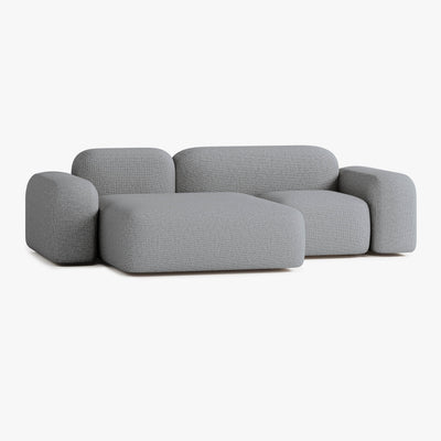 Max Sofa, Composition A20, 3 Seats, Left Chaise, Upholstery S13