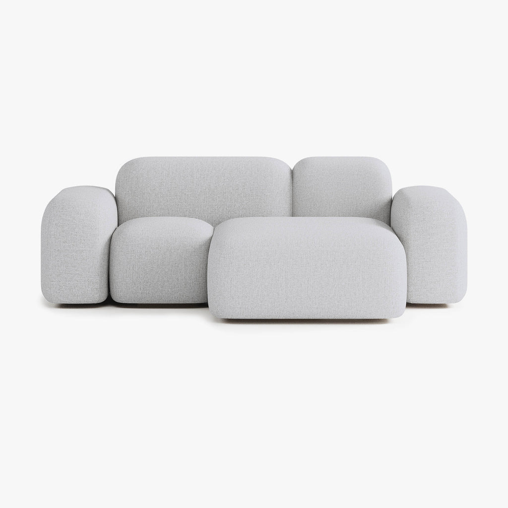 Max Sofa, Composition A20, 2 Seats, Right Chaise, Upholstery S1