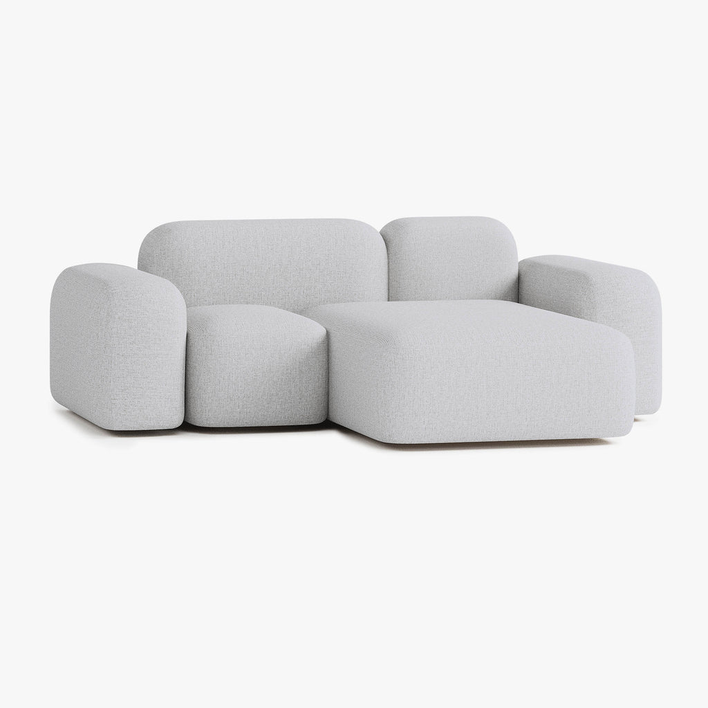 Max Sofa, Composition A20, 2 Seats, Right Chaise, Upholstery S1