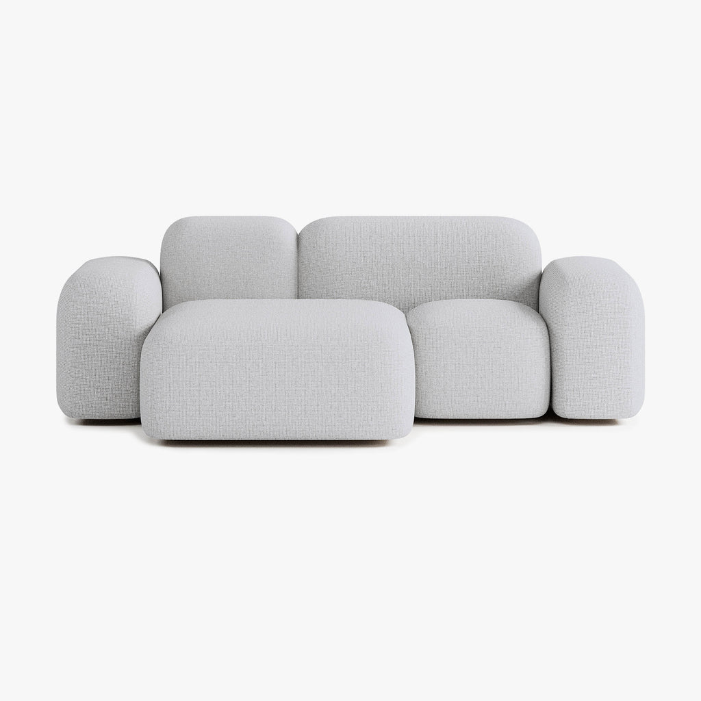 Max Sofa, Composition A20, 2 Seats, Left Chaise, Upholstery S1