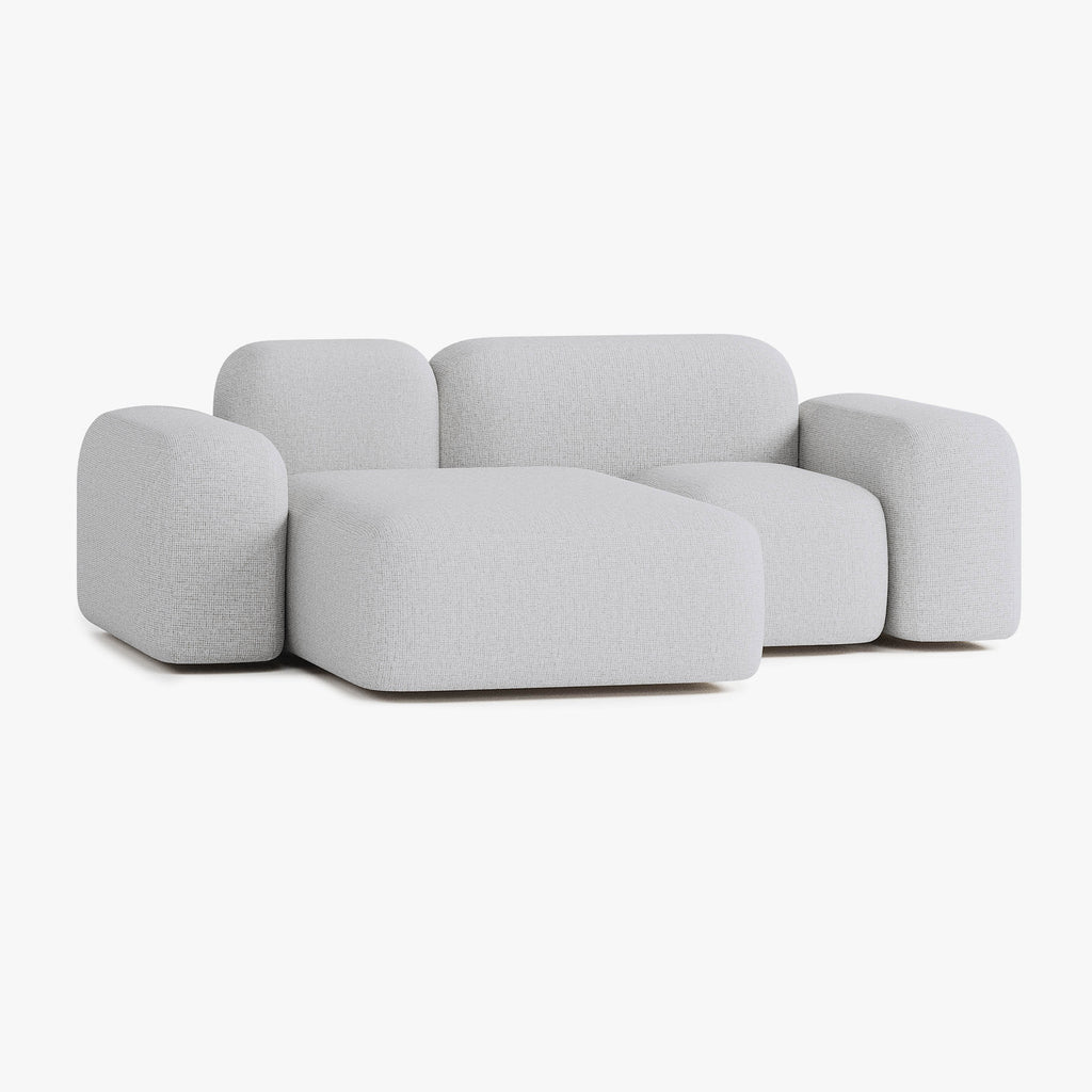 Max Sofa, Composition A20, 2 Seats, Left Chaise, Upholstery S1