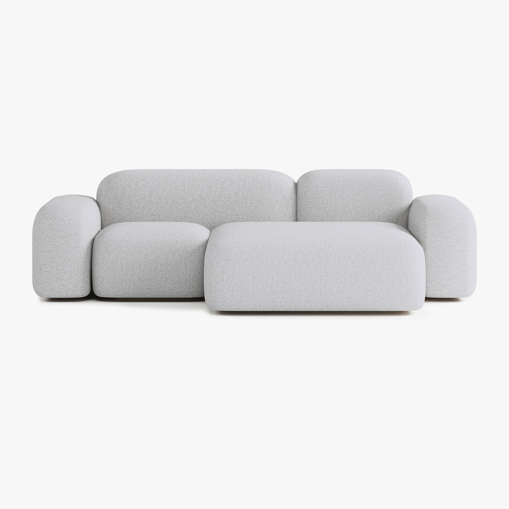 Max Sofa, Composition A20, 3 Seats, Right Chaise, Upholstery S1