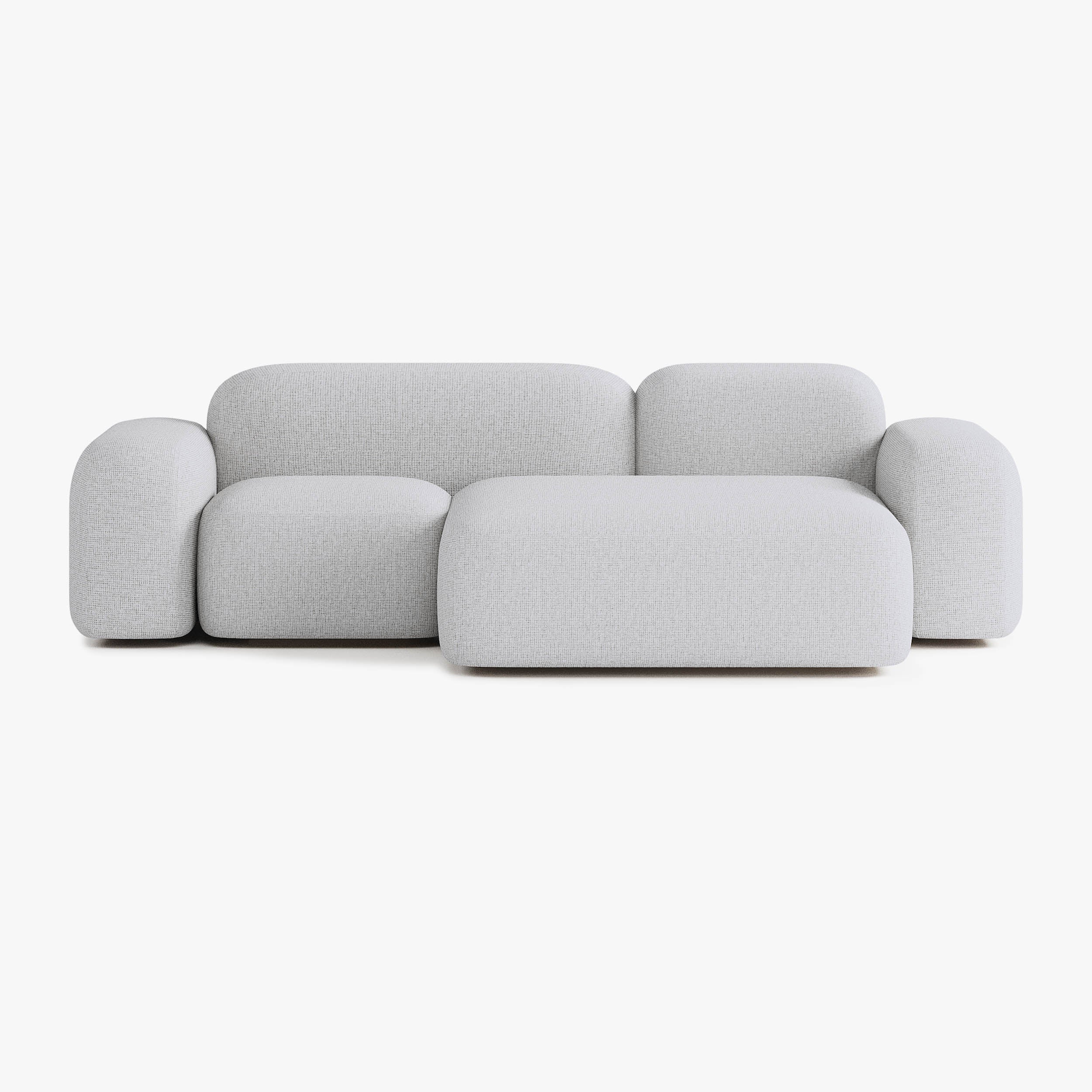 Max Sofa, Composition A20, 3 Seater, Peninsula on the Right, S1 Upholstery