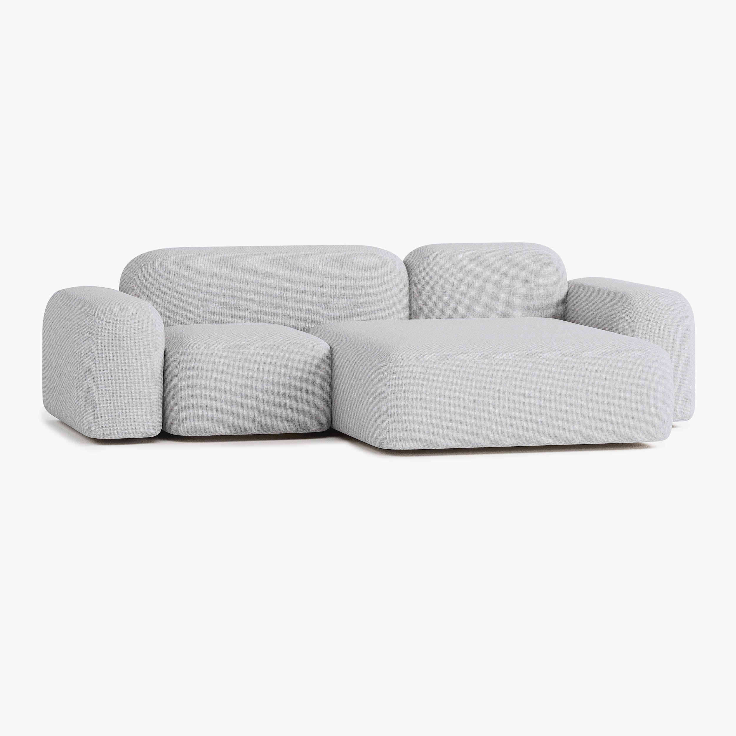 Max Sofa, Composition A20, 3 Seater, Peninsula on the Right, S1 Upholstery