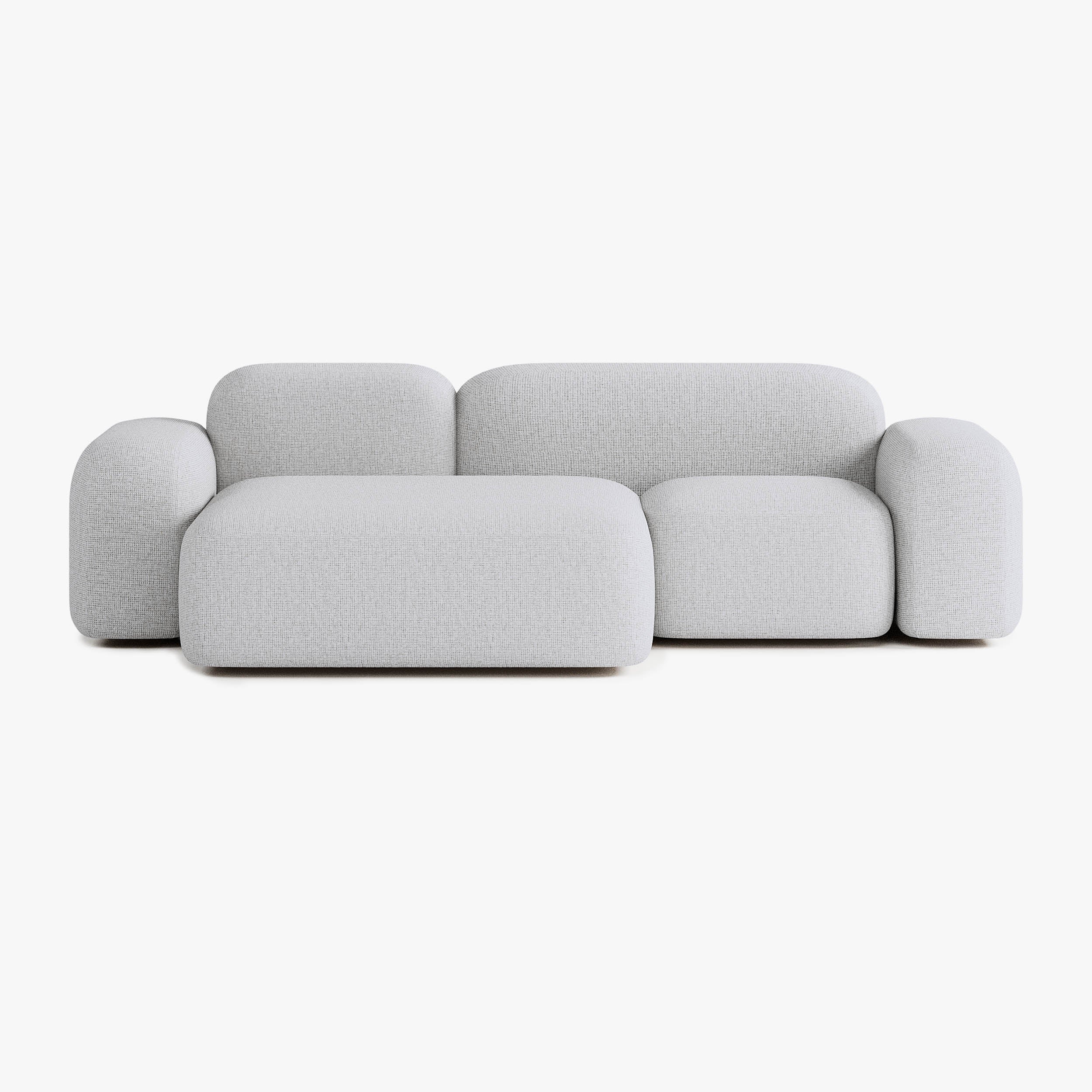 Max Sofa, Composition A20, 3 Seats, Left Chaise, Upholstery S1