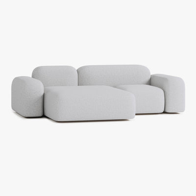 Max Sofa, Composition A20, 3 Seats, Left Chaise, Upholstery S1