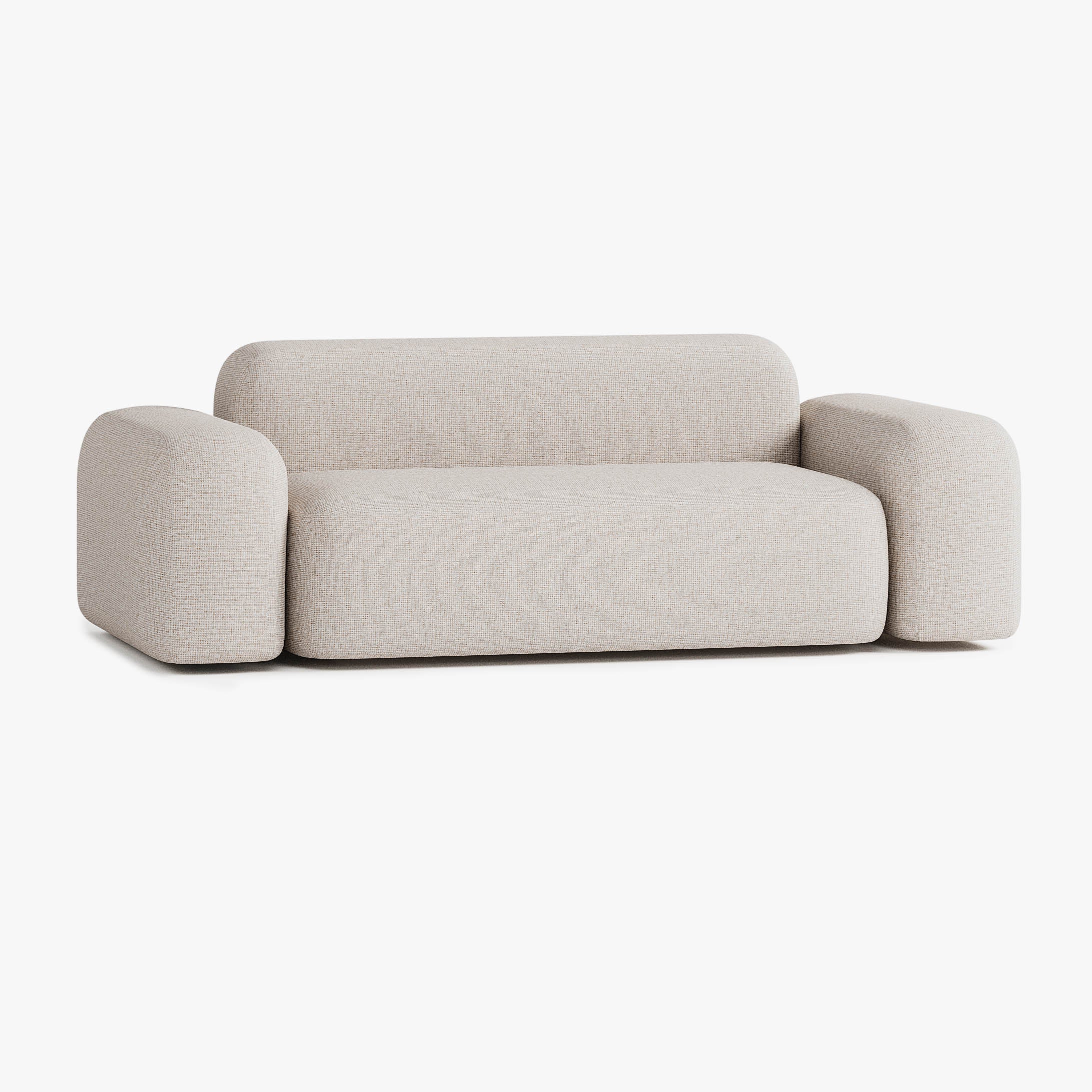 Sofa Max, Zusammenstellung A3, 2-Sitzer, Bezug S12