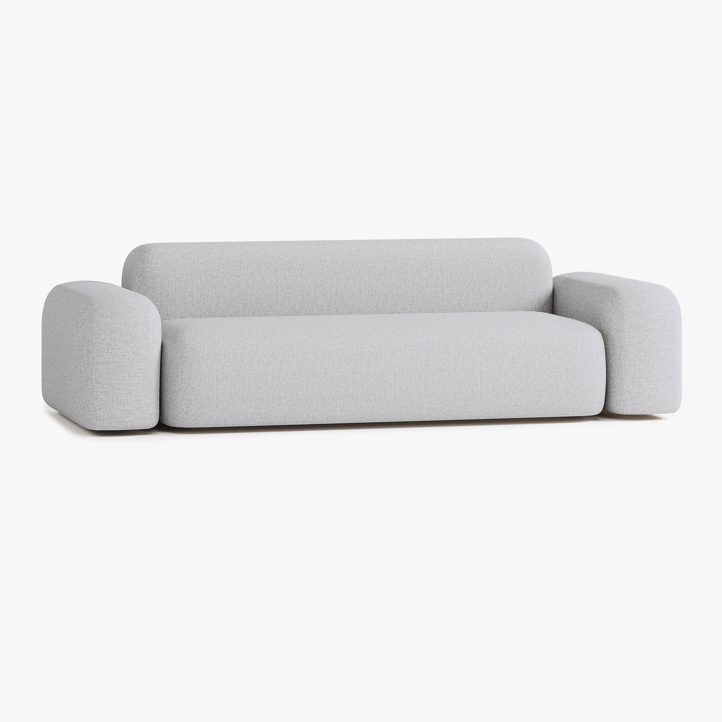 Sofa Max, Zusammenstellung A3, 3-Sitzer, Bezug S1