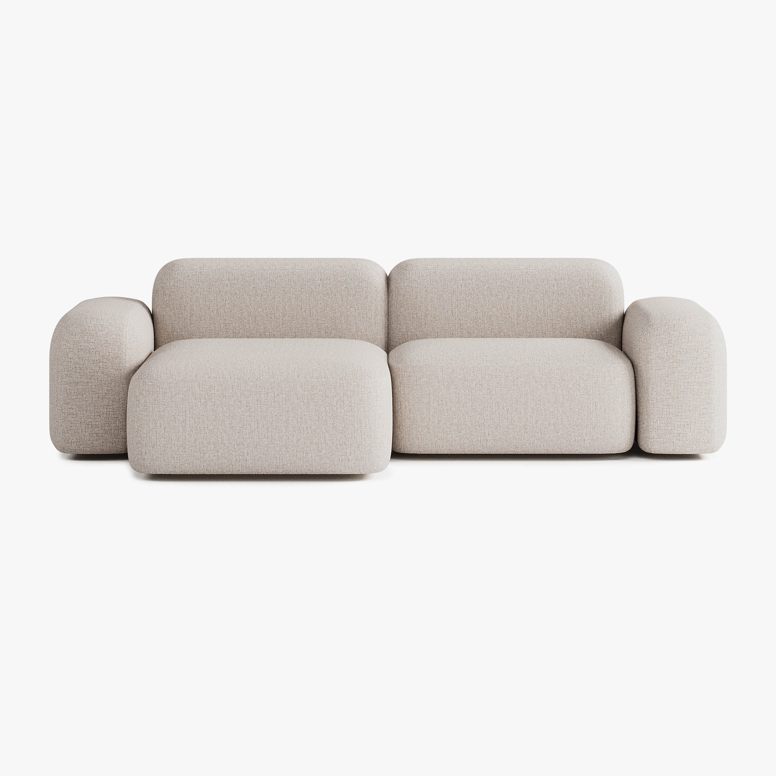 Max Sofa, Composition A5, Left Chaise, Upholstery S12