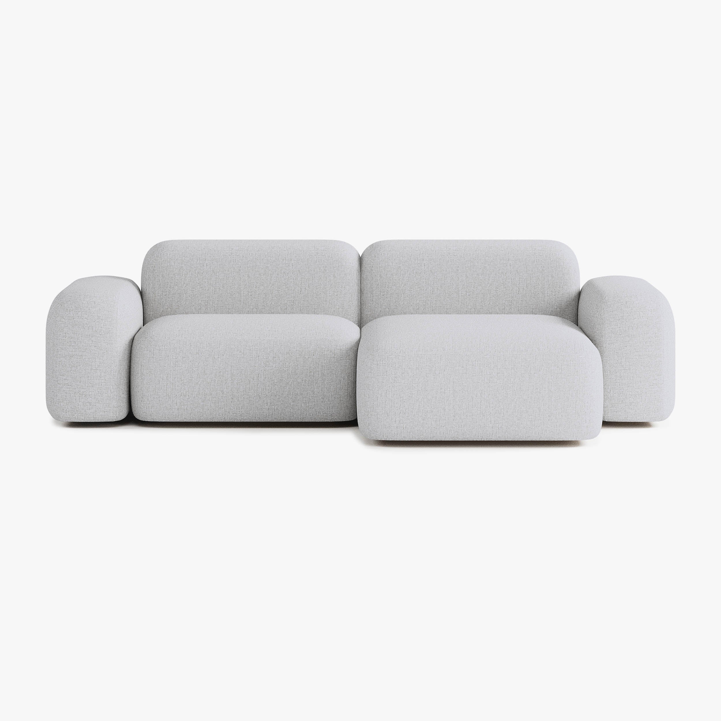 Max Sofa, Composition A5, Peninsula on the Right, Upholstery S1