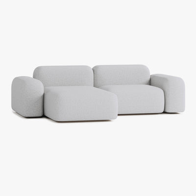 Divano Max, Composizione A5, Penisola a Sinistra, Rivestimento S1