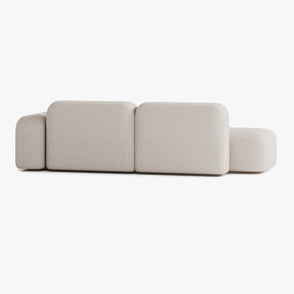 Max Sofa, Composition A8, Right Chaise, Upholstery S12