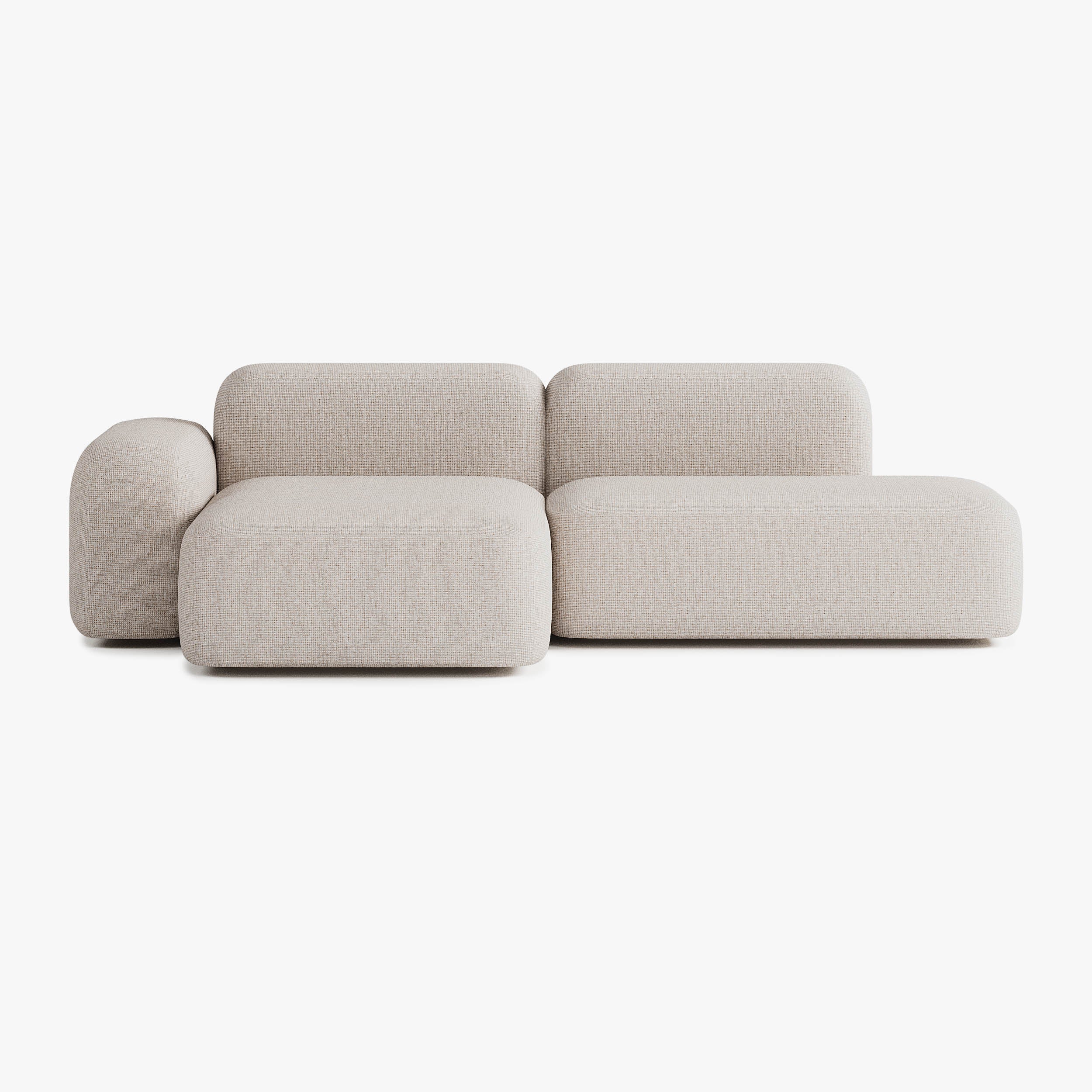 Max Sofa, Composition A8, Left Chaise, Upholstery S12
