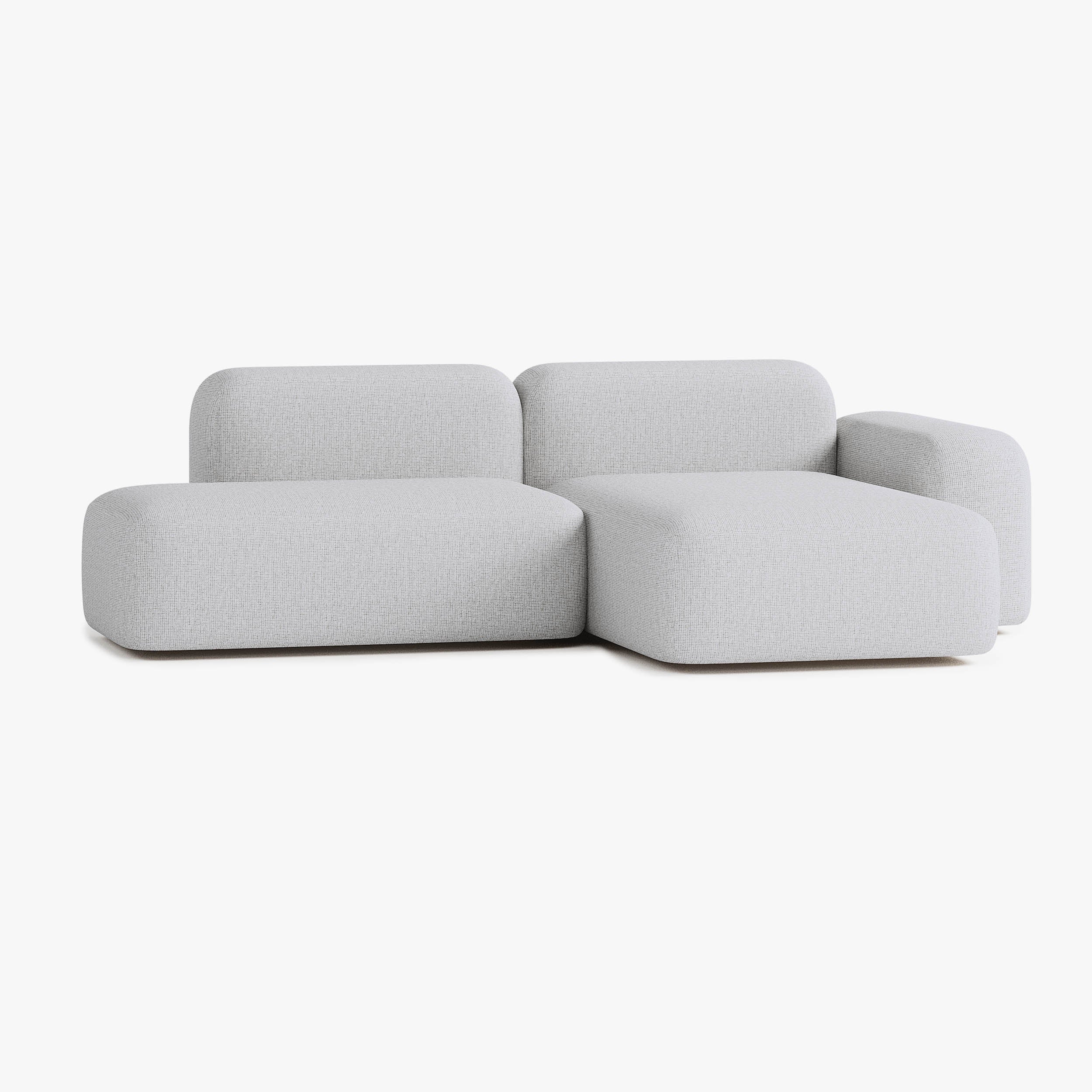 Max Sofa, Composition A8, Peninsula on the Right, S1 Upholstery