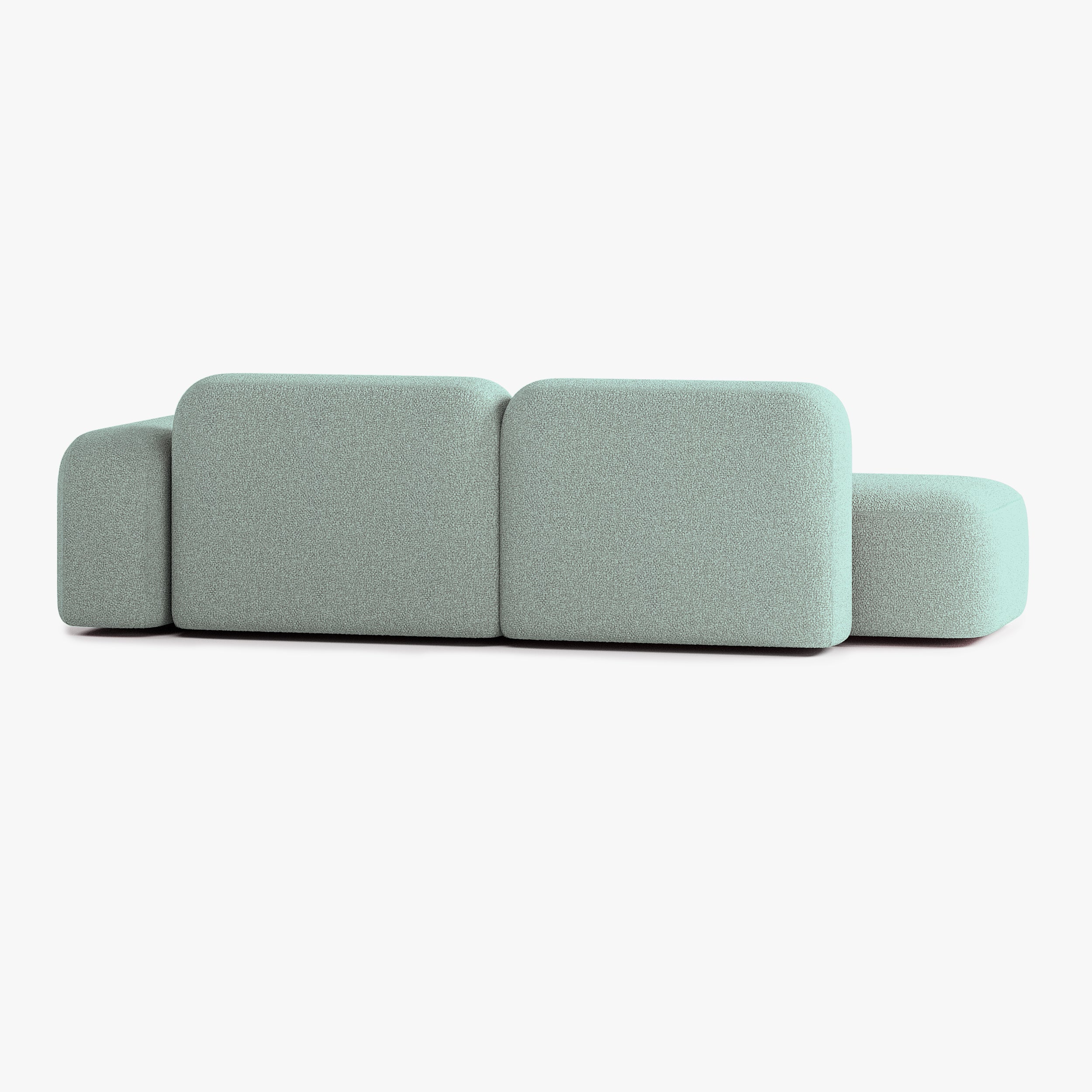 Divano Max, Composizione A9, Bracciolo a Destra, Rivestimento E13