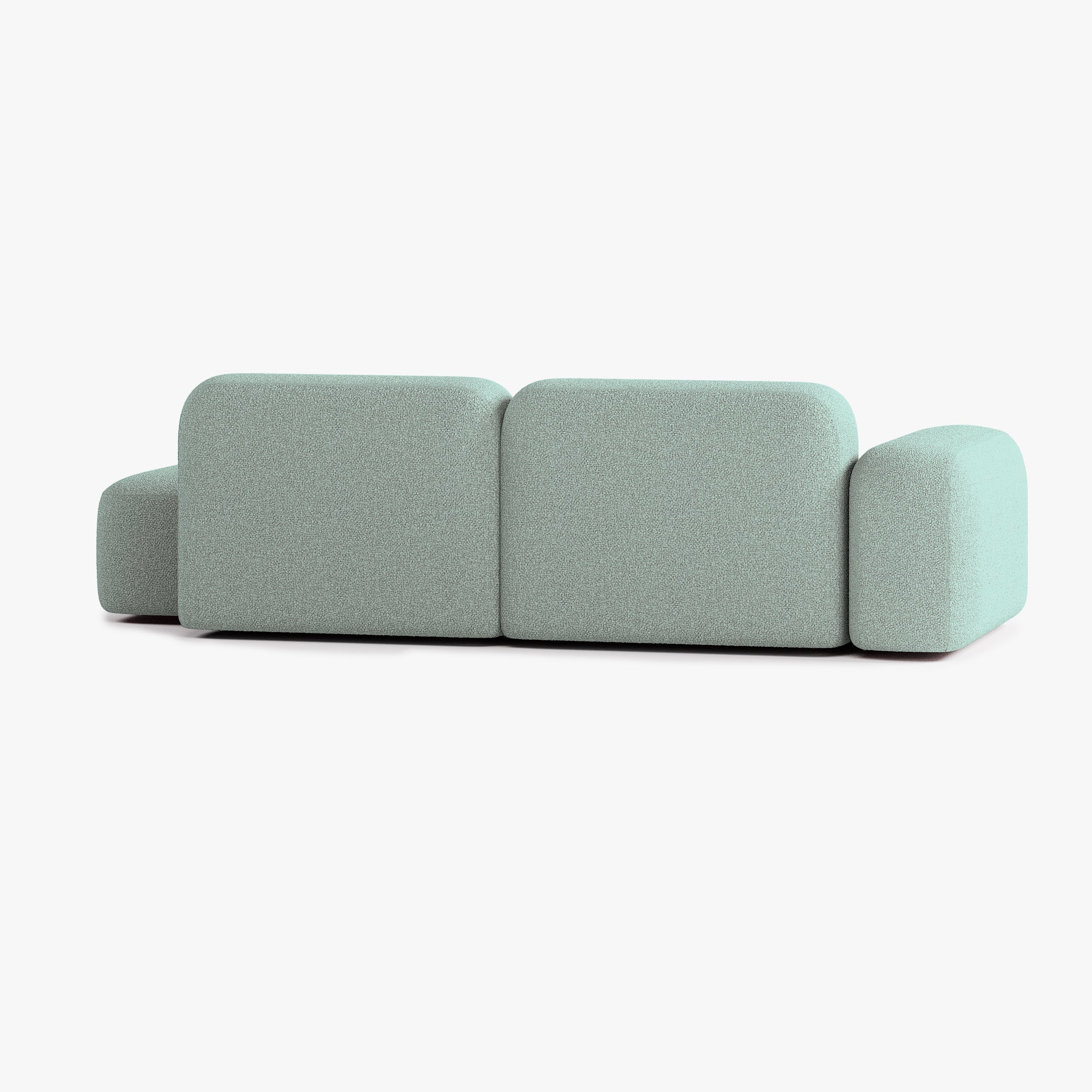 Max Sofa, Composition A9, Left Armrest, E13 Upholstery