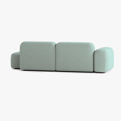 Divano Max, Composizione A9, Bracciolo a Sinistra, Rivestimento E13