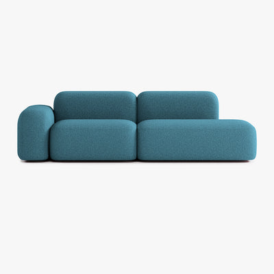 Divano Max, Composizione A9, Bracciolo a Sinistra, Rivestimento E14