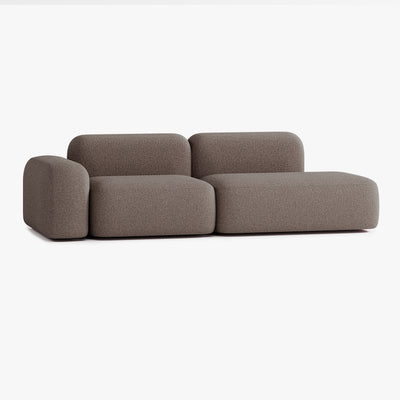 Divano Max, Composizione A9, Bracciolo a Sinistra, Rivestimento E5