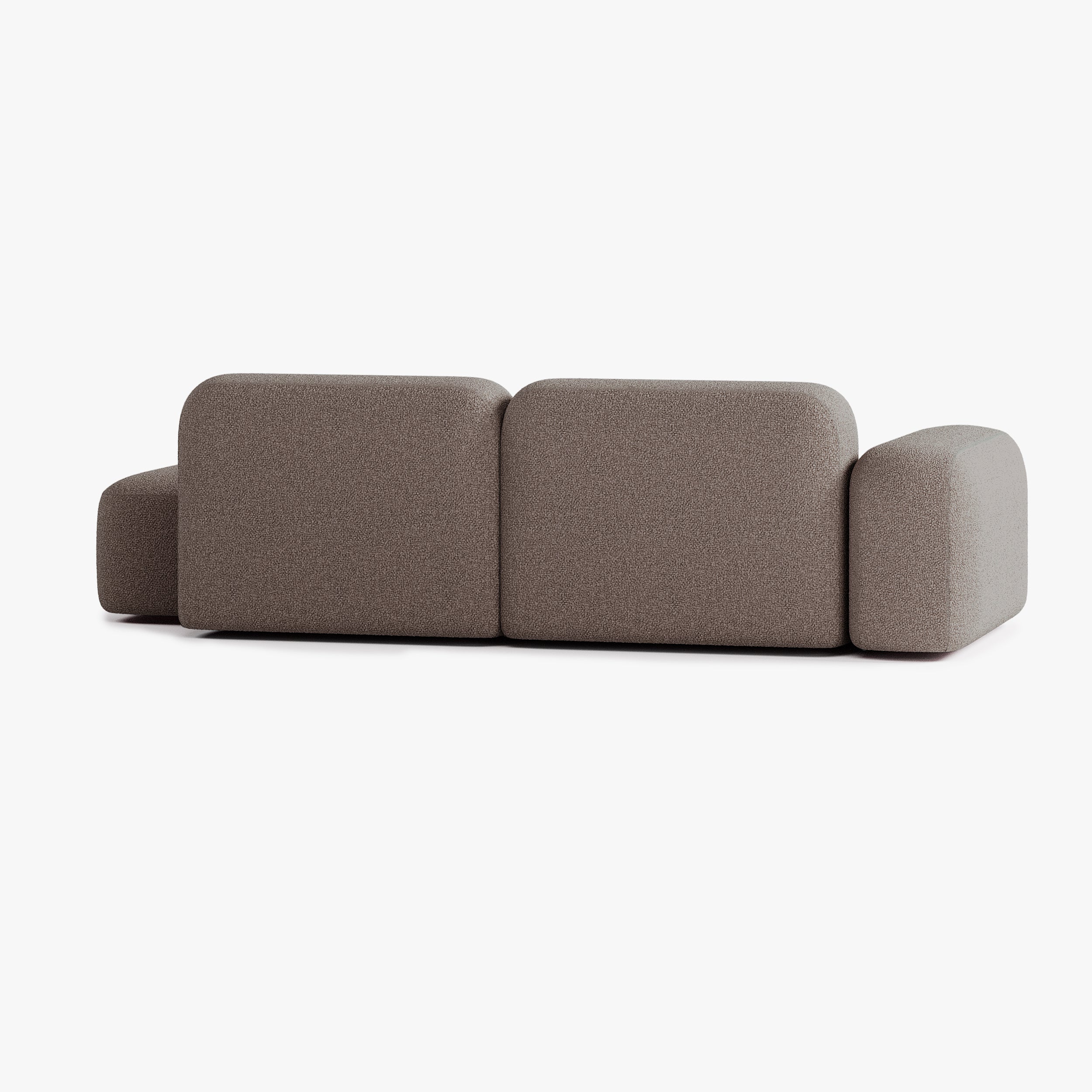Max Sofa, Composition A9, Left Armrest, E5 Upholstery