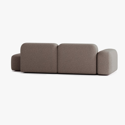 Divano Max, Composizione A9, Bracciolo a Sinistra, Rivestimento E5