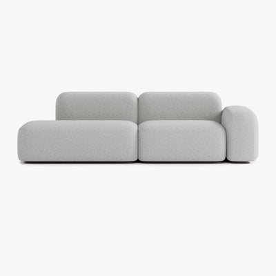 Divano Max, Composizione A9, Bracciolo a Destra, Rivestimento E7